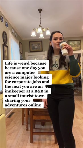 Much respect to the corporate girls, but the innkeeper life is more my vibe. I could never sit behind a desk most of the day. #relatable #positivity #hallmarkmoviesbelike #wisconsin #traveljobs #lifestyle #gilmoregirls #dreamjob #cottagecore #foryoupage #digitaldiary