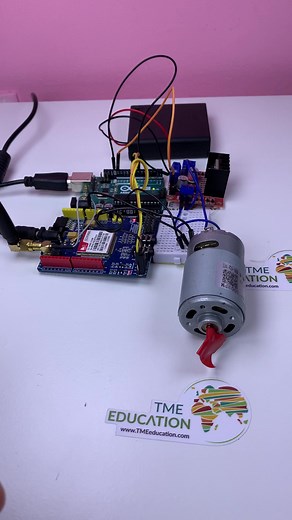 Communication par SMS entre SIM900 et un Téléphone - Contrôle d’un moteur à courant continu #arduino #technique #technologie #electronique #diy | Méchant Circuit
