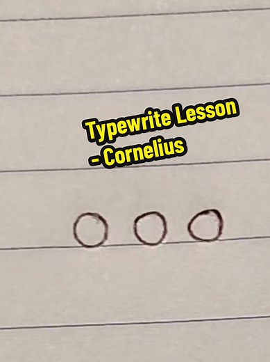 Typewrite Lesson with Cornelius: Master the Alphabet