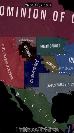If The Great Depression did the Second US Civil War? #heartsofiron4 #hoi4 #geopolitics #history