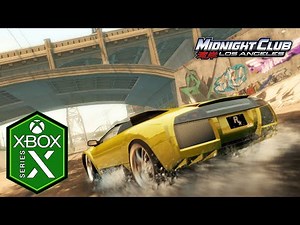 Midnight Club Los Angeles Xbox Series X Gameplay