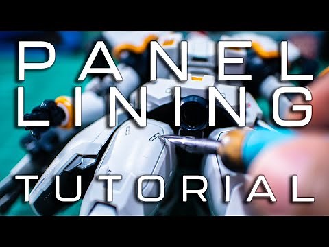 Panel Lining - Beginner Gunpla Tutorial