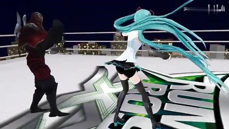 「格斗MMD」初音未来vs影流之主-劫
