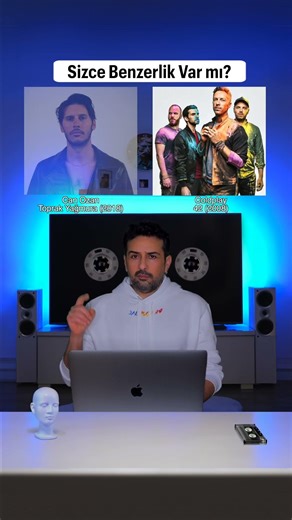 Sizce Şarkıların Bu Bölümlerinde Benzerlik Var mı? #şarkı #müzik