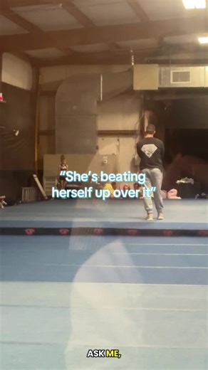 Cheer life am I right?? Girls, pushing herself harder than I ever could so I have to pull her back. #cheer #cheermom #cheerleading #fyp #foryoupage