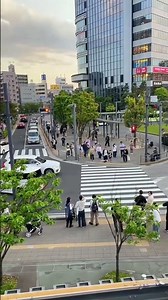Tokyo's Busiest Crossing in 4K 🌆 | Shibuya Scramble Crossing Walking Tour 🇯🇵 #shorts #travel #city