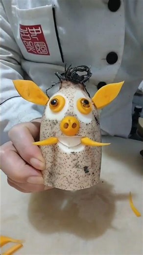 Pumpkin into a Teddy Bear A Cute Carving Masterpiece#Adorable Teddy Bear Crafted from Pumpkin Art