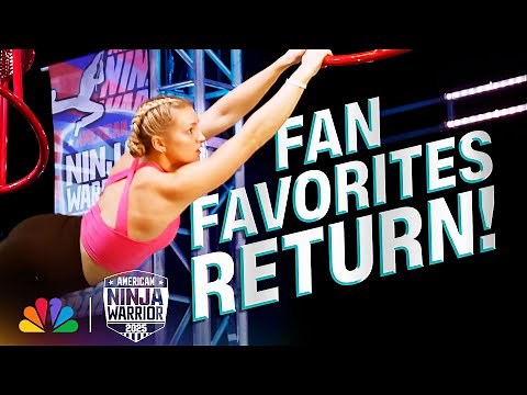 Most CHALLENGING Runs in Week 5 Qualifiers | American Ninja Warrior | NBC