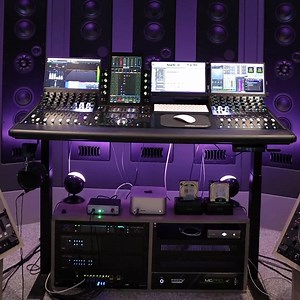 1.7K views · 72 reactions |  Up & down with Avid S4  Audio Animals #desk #avids4 #musicproduction #protools #avid #dolbyatmos #down #up #height #recording #mixing | Avid | Facebook
