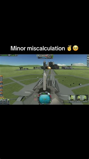 oopsies 😅😅 #ksp #kerbals #kerbalspaceprogram #viral #shorts