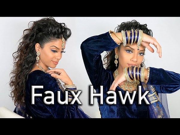 Easy Faux Hawk Updo for a Chic Look – Pakistani/Indian Style