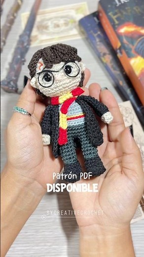 Harry Potter Tutorial ⚡️ Amigurumi pattern #crochetpattern #crochet #handmade