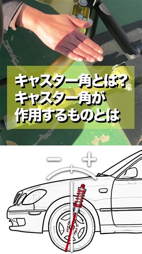 【キャスター角とは？どんな作用がするのか】#ドリフト僧侶