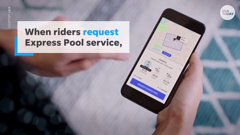 Uber's Express Pool tells riders to hit the bricks