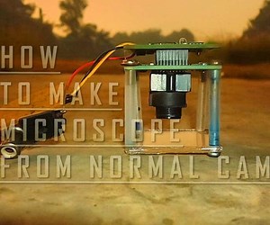 HOW TO MAKE a MICROSCOPE FROM a NORMAL CAMERA