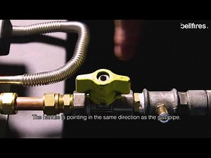 How To: Opening and closing the gas tap