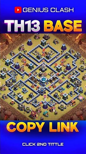Th13 Anti 3-Star Cwl Base Layout's | #th13base