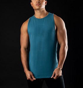 [Hot Item] Wholesale Athletic Gym Muscle Fit Singlet
