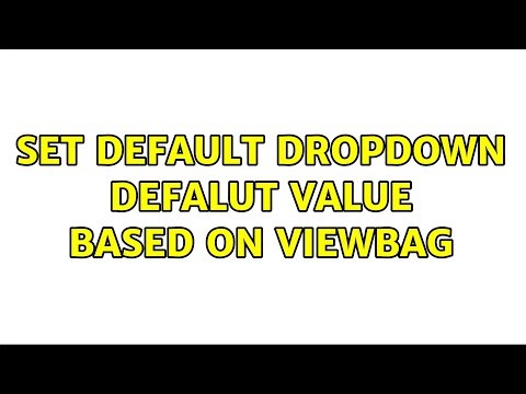 Set default dropdown defalut value based on viewbag