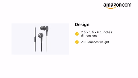 Sony MDRXB55AP Wired Extra Bass Earbud Headphones/Headset with Mic for Phone Call, Black