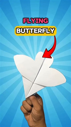 How to Make a Paper Flying Butterfly 🦋 | Easy Origami Butterfly That Flies