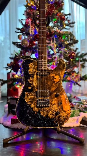 ’Twas the night before Christmas, the guitars lay still, No amps left humming, no crowd to thrill; The players lay quiet, their fame put apart, Still searching for peace no solo could start. So remember this Christmas, when riffs fade away, When the stage lights grow dim and the crowds drift astray: No legend, no luthier, no tone can impart What Jesus alone can restore in the heart. And remember to stick to the code ! 1. Treat everyday like Christmas 2. There’s room for everyone on the nice list