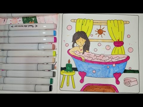How to coloring picture। Learn colors। Picture coloring for kids