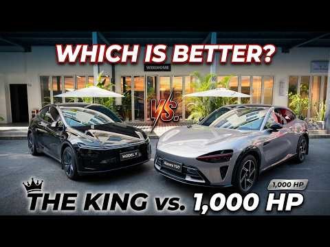 Xiaomi SU7 vs. Tesla Model Y: The Ultimate Smart EV Showdown!