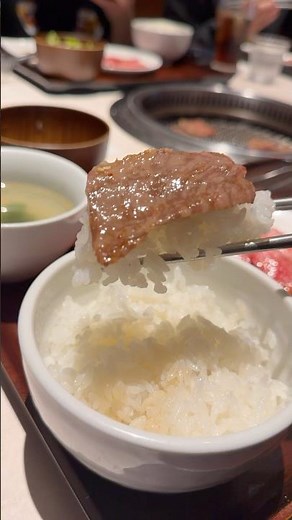 Having yakiniku for weekday lunch in Minato Mirai, the quality is so high for only 1300 yen! #Min...