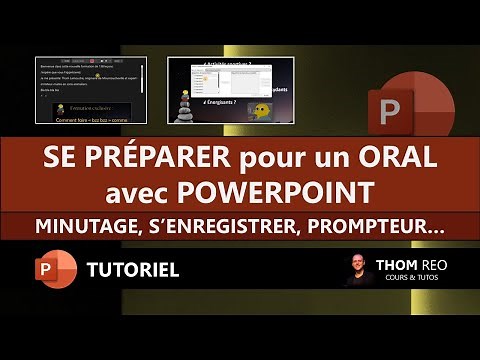 S'ENTRAÎNER pour une PRÉSENTATION POWERPOINT : astuces et outils (Formation)