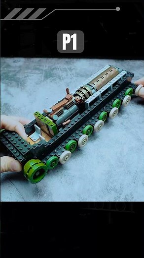 Maus - xe tank sieu khủng #lego #bricks #army