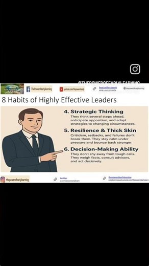 8 Habits of Highly Effective Leaders ✨🚀