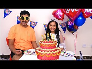 शफा ने पिताजी का जन्मदिन मनाया