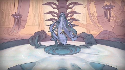 Opening the map in MIO: Memories in Orbit requires a bit of grinding, but it's worth the effort