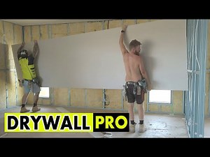 How to Hang Drywall on Walls Fast like the Pros