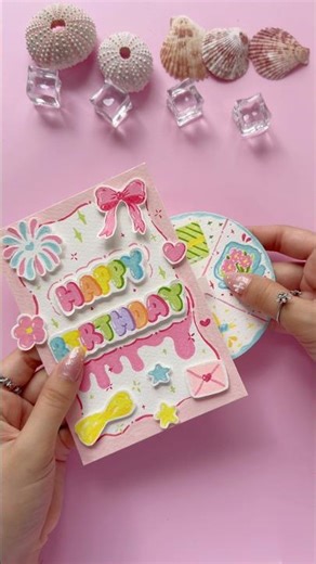 DIY Happy Birthday Card Idea ✨