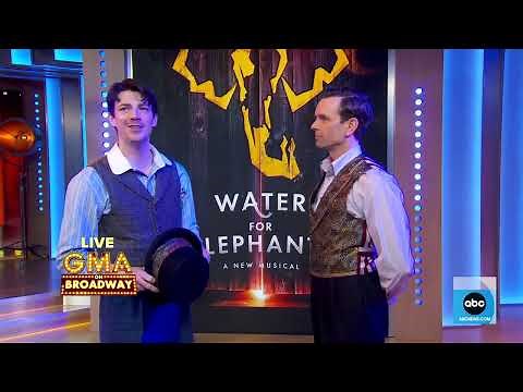 The cast of WATER FOR ELEPHANTS performs "The Lion Has Got No Teeth" on Good Morning America