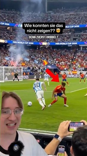 Messi’s Secret Goal Against Spain 🤯 | #WorldCup2026 #Messi #lamineyamal #soccer #Shorts