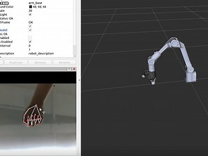 Control PIPER Arm with Hand Gestures