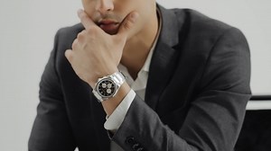 Enhance your style effortlessly with the Speed timepiece only from Philip Stein. The watch is designed to emphasize style and precision with sleek elements like the integrated strap and the brushed-finish steel case. #PhilipSteinPH #PhilipSteinSpeed | Philip Stein Philippines