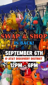 SWAP & SHOP IS BACK! 💸 Rev up your business, connect with fellow entrepreneurs & collectors! Score rare finds, swap savvy, and level up your game! 🚀 Join the ultimate marketplace for innovators like you - buy, sell, swap, repeat! #SwapAndShop | Swap Con