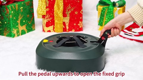 Christmas Tree Stand for Real Trees, Heavy Duty Live Christmas Tree Stand Fits 7.5 Ft Tree with 1.2-5 In Diameter, Easy Setup Christmas Tree Base Holder Stand With Water Level Indicator, Fast Clamp