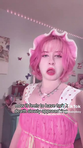 this video is a joke i’m excited to have the privilege to grow old and be a funny pink old man 😼😼 #femboy #fyp #femboyfriday #fypシ #femboytiktok