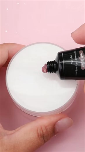 3.4K views · 50 reactions | Mix nail gel to create new color #greenscreenvideo #nailart #polygel #nails | LilyBeauty | Facebook