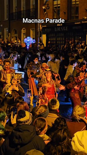 508K views · 14K reactions | The streets of Dublin came alive tonight with the incredible Macnas Parade, part of the Dublin City Council Bram Stoker Festival | In Ireland | Facebook