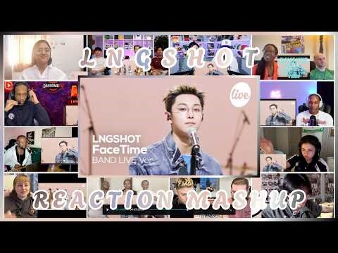 [4K] LNGSHOT(롱샷) “FaceTime” Band LIVE | it's Live | REACTION MASHUP