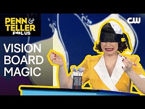Magicians Perform Vision Board Magic Trick | Penn & Teller: Fool Us | The CW