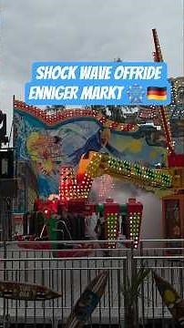 Shock Wave Offride Enniger Fair 🎡🇩🇪 #kirmes #funfair #ferias #foire #carnival #viral #fyp #carousel