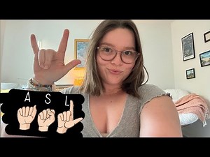 ASL ASMR! Learn 100 signs with me!