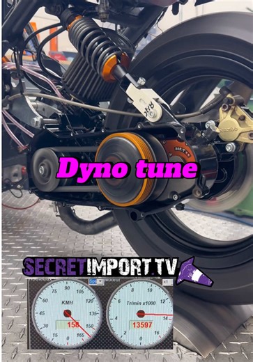 Réglage Dyno du Projet Scooter de @white.bws